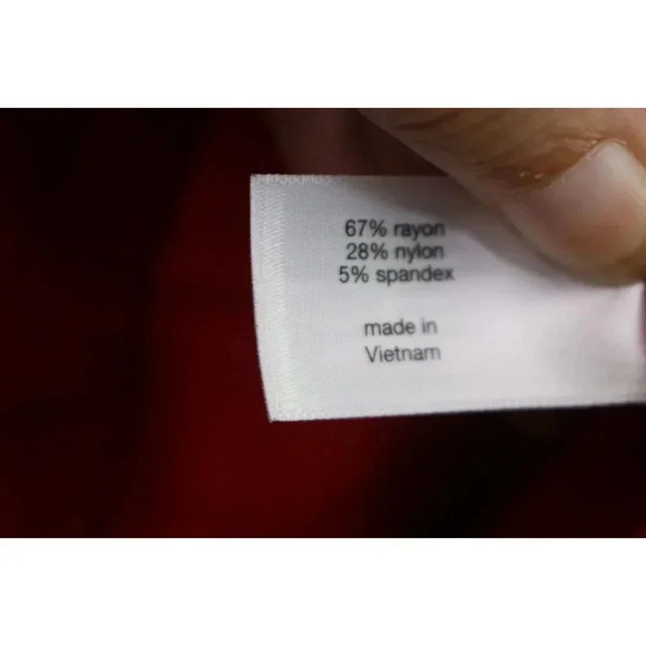 Lane Bryant Red Full Zip Jacket-Zip Pockets-Size 28-New without Tags - Picture 5 of 9